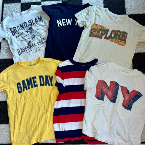 Crewcuts Kids Short Sleeve Tees Multicolor Pack